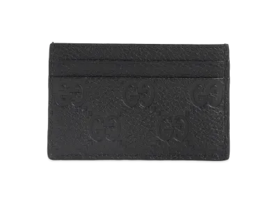 GUCCI Imprint Credit Card Case "Black"