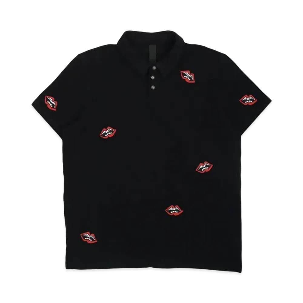 Chrome Hearts Matty Boy Chomper Polo Shirt "Black"