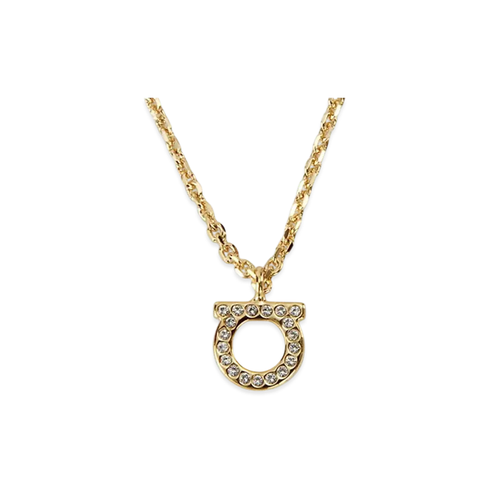 Salvatore Ferragamo Necklace Women Gancini Icon Motif "Gold"
