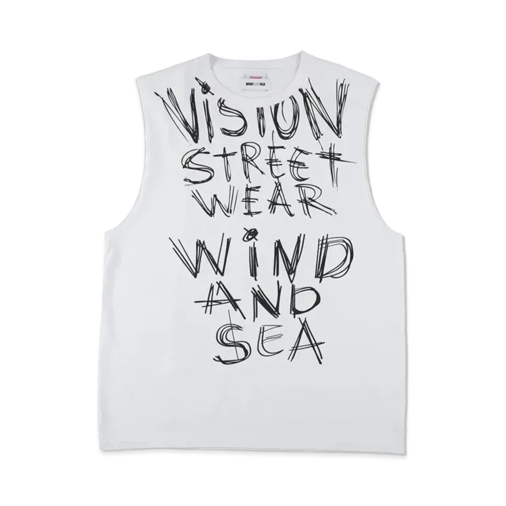 WIND AND SEA x VISION N/S Tee "White"