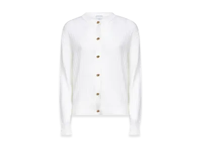 Bottega Veneta Women's Wool Cardigan "White"