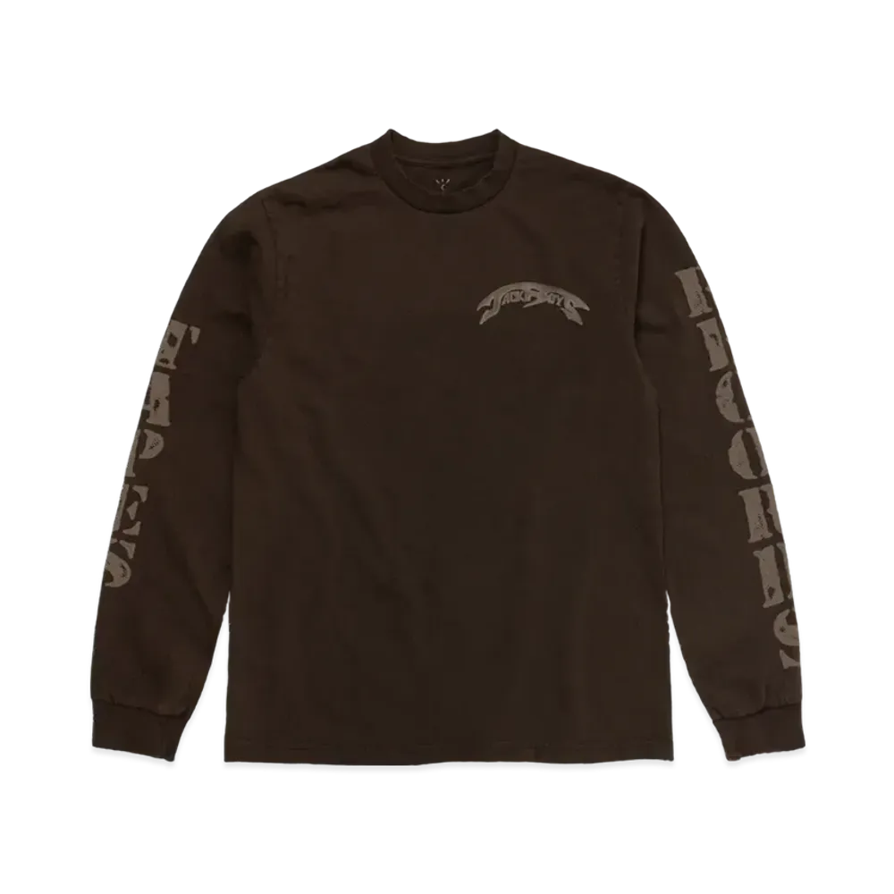 Travis Scott Cactus Jack JACKBOYS 2 L/S Tee "Brown"