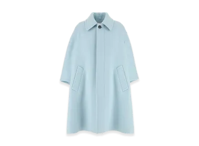 Bottega Veneta Women's Cashmere Coat "Light Blue"