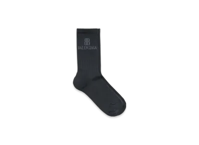 BALENCIAGA Nano BB Socks "Black"