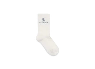 BALENCIAGA Nano BB Socks "White"