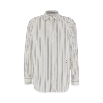 Saint Laurent Women's Shirts "White"
