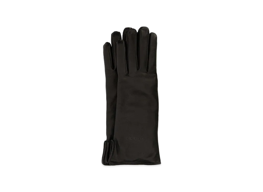 GUCCI Women's Leather Gloves "Black"