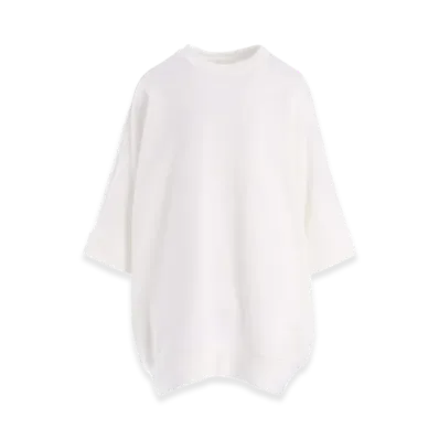 Y's French Terry Big Dolman Tee "Ivory"