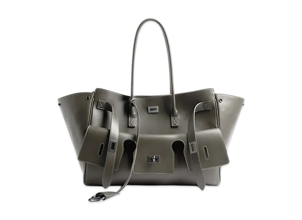 BALENCIAGA Bel Air Carry All Bag Medium "Khaki"