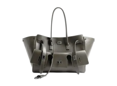 BALENCIAGA Bel Air Carry All Bag Medium "Khaki"