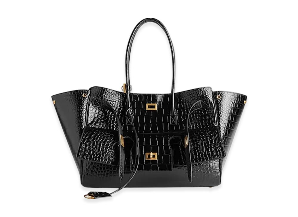 BALENCIAGA Bel Air Carryall Bag Medium "Black"