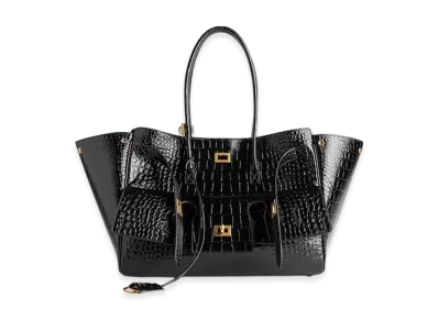 BALENCIAGA Bel Air Carryall Bag Medium "Black"