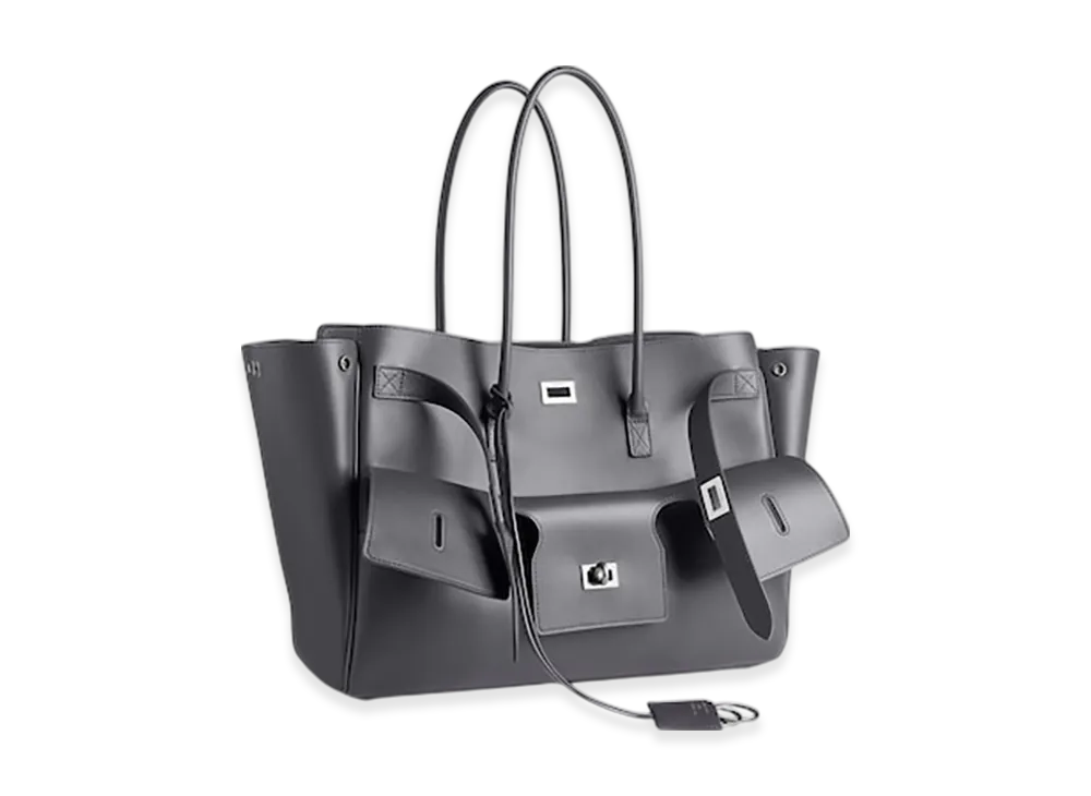 BALENCIAGA Bel Air Carryall Bag Medium "Grey"