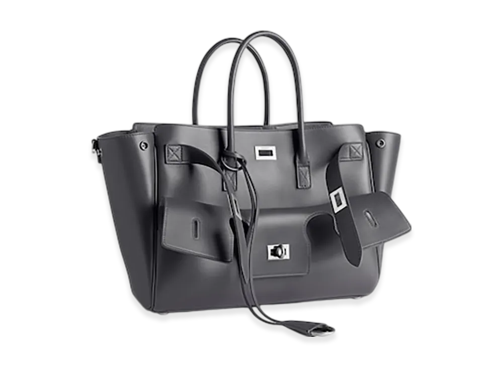 BALENCIAGA Bel Air Carryall Bag Small "Grey"
