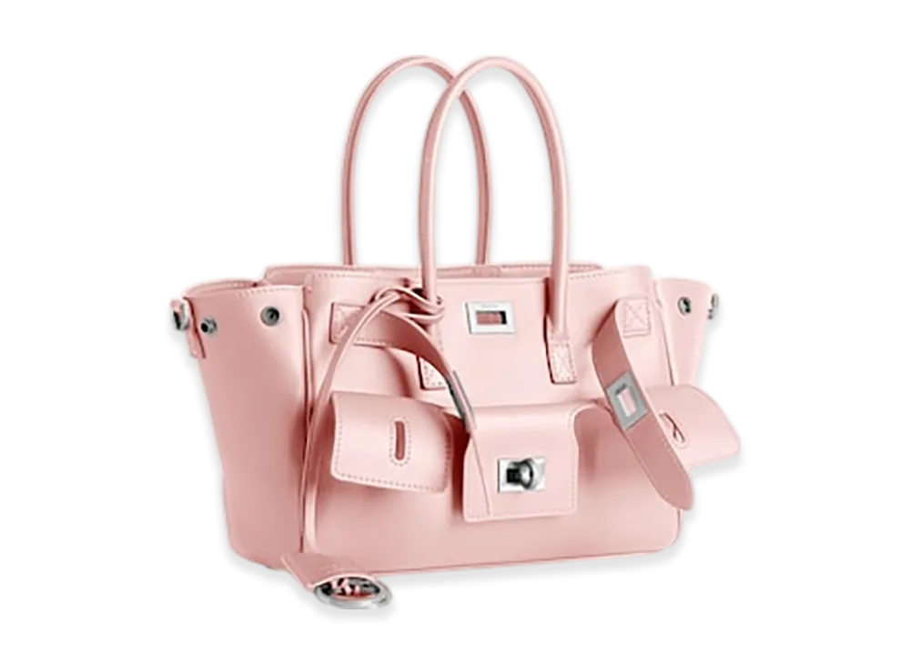 BALENCIAGA Bel Air Carryall Bag Mini "Pink"