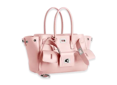 BALENCIAGA Bel Air Carryall Bag Mini "Pink"