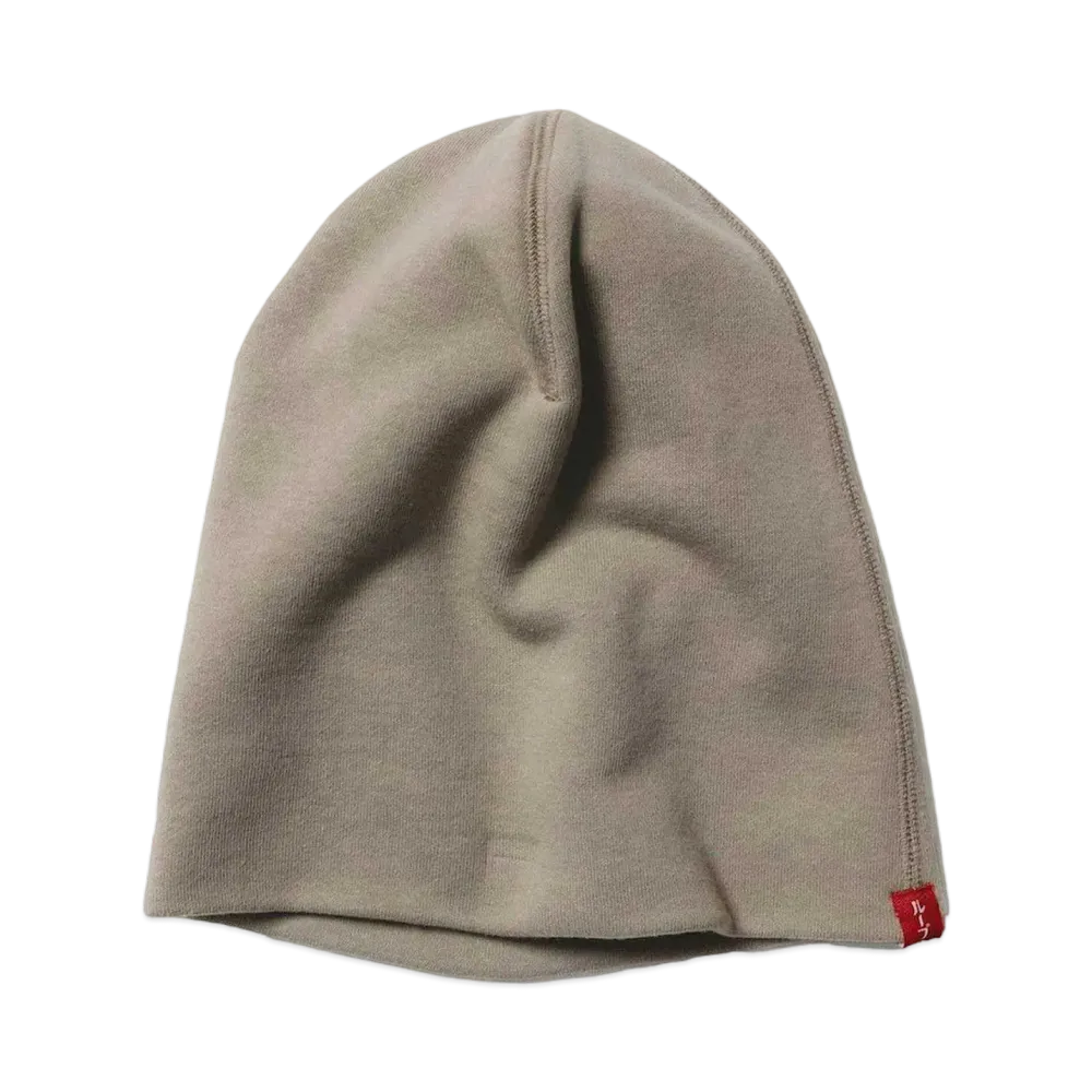 BEAMS JAPAN x LOOPWHEELER Exclusive Hanging Lining Watch Cap "Cement"