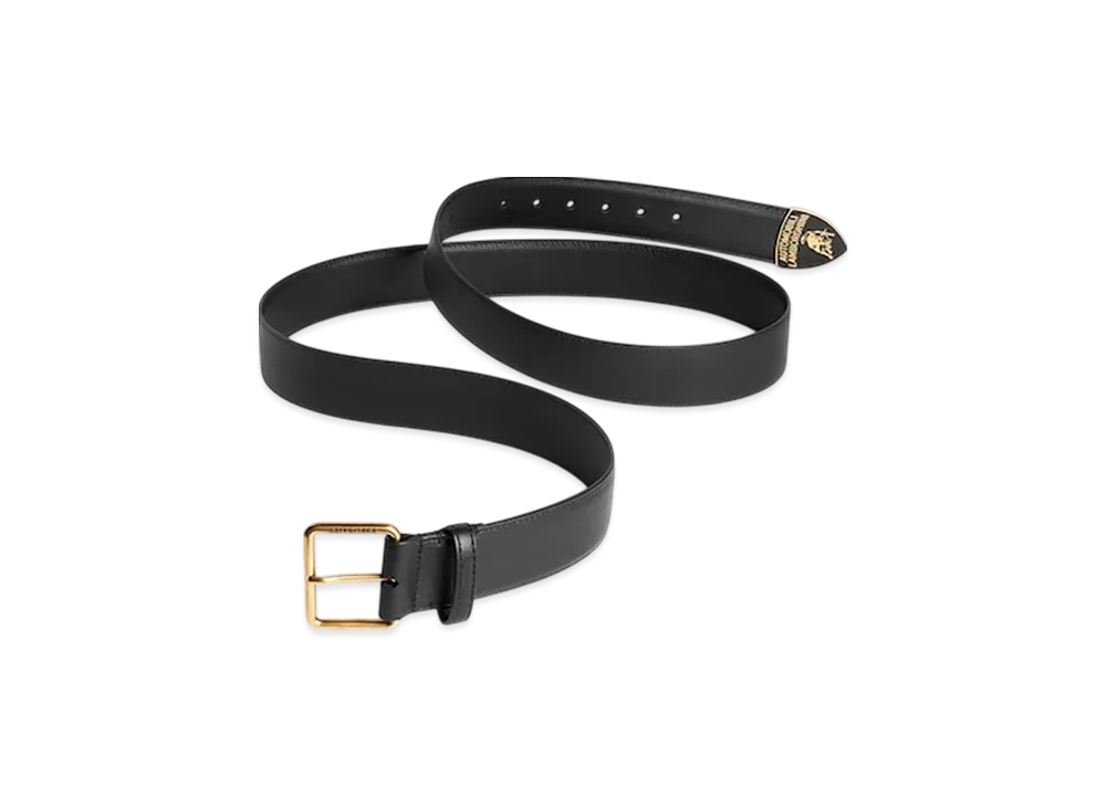 BALENCIAGA Automobili Lamborghini Classic Belt "Black"