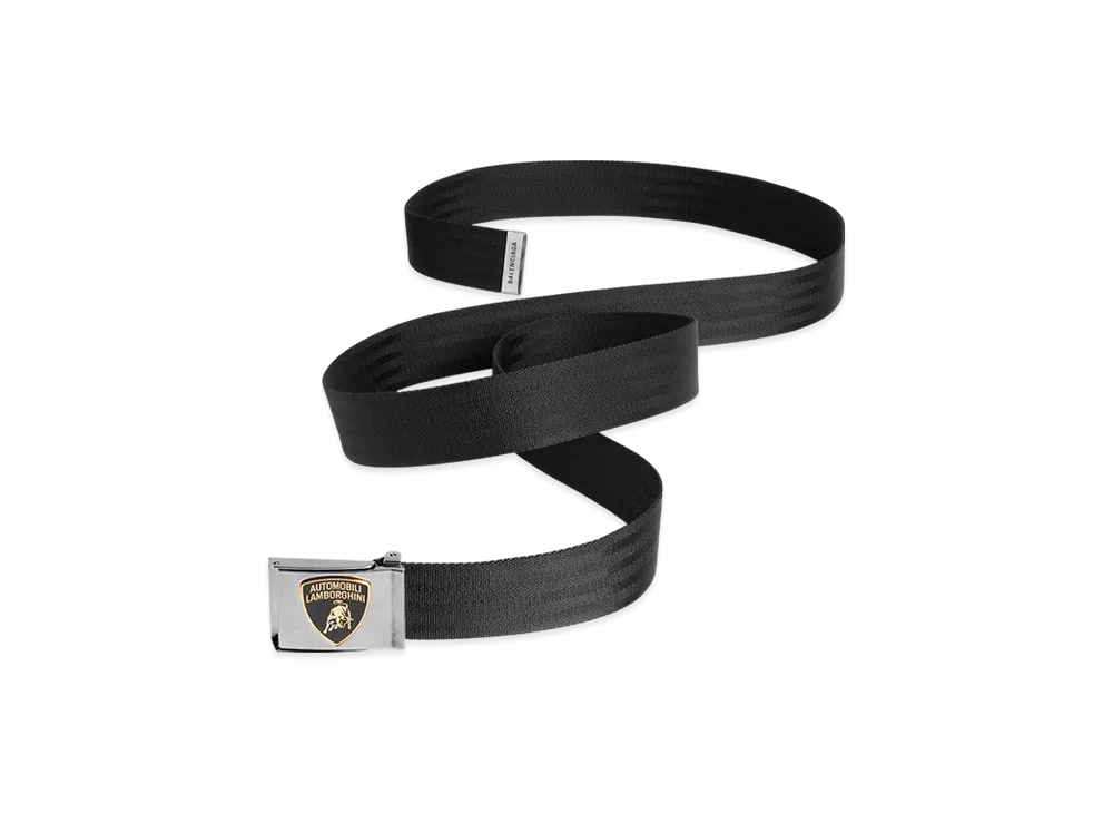 BALENCIAGA Automobili Lamborghini Skater Belt "Black"