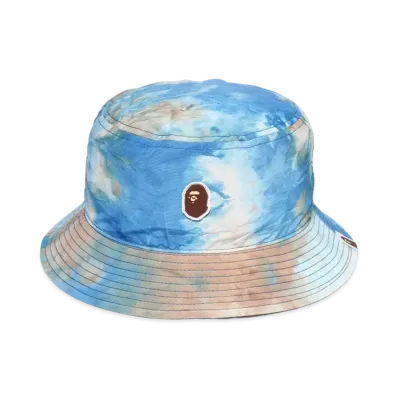 A BATHING APE Chusen One Point Hat "Blue"
