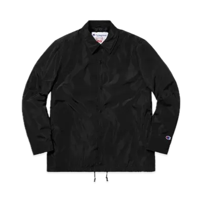 Supreme x Champion Label Coaches Jacket "Black"