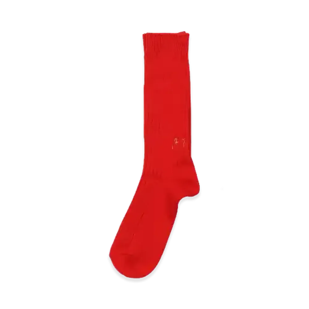 ANCELLM Loose Socks "Red"