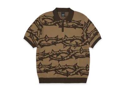 HUF Fantasies Knit Top "Brown"