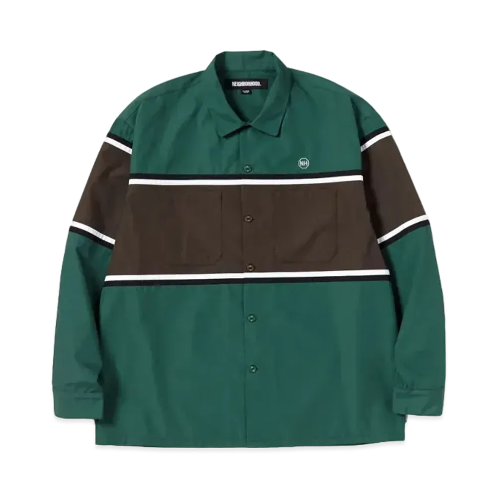 NEIGHBORHOOD Classic Line Work SH LS . EC "Green"