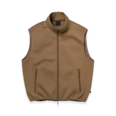 DAIWA PIER39 W's Tech Scuba Knit Stand Collar Vest "Coyote"