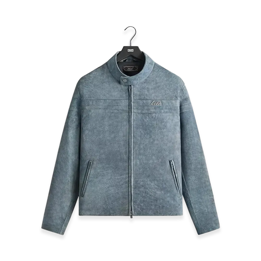 Kith Washed Suede Rossi Moto Jacket "Torpedo"