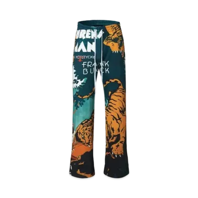 DONCARE Tiger Sweatpants Pattern Printed "Multi"