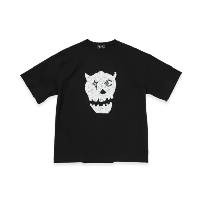 THUG CLUB TC Skull T-Shirt "Black"