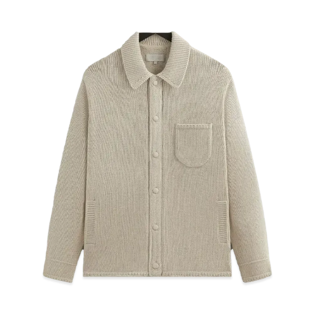 Kith Chunky Knit Ginza Cardigan "Sandy Heather"