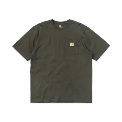 Carhartt Relaxed Fit Heavyweight Short-Sleeve Pocket T-Shirt "Brown"