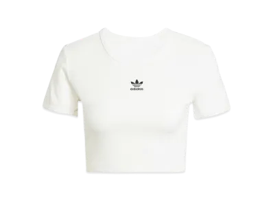 adidas Essentials Rib T-shirt "Cloud White"