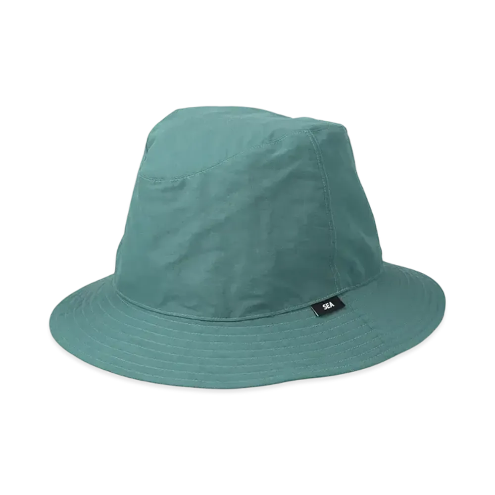 WIND AND SEA x Kijima Takayuki Fishnet Recycled Nylon Bucket Hat "Green"