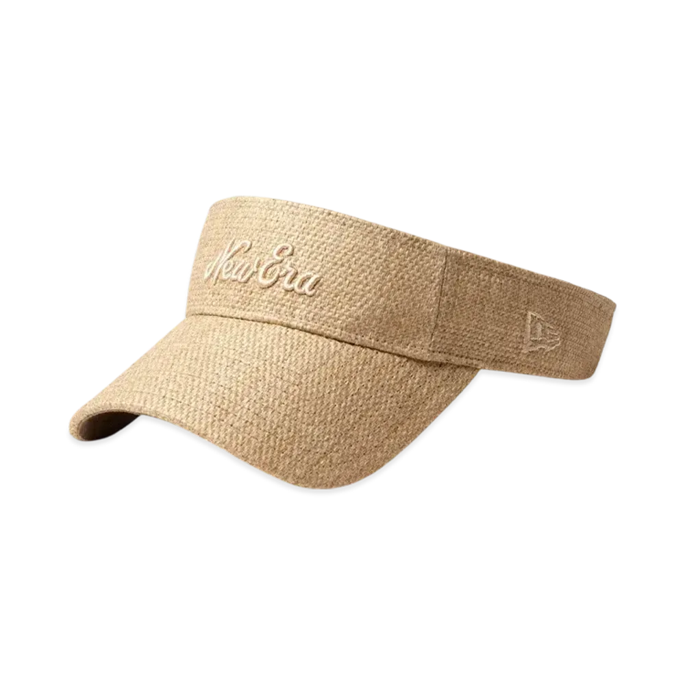 NEW ERA Golf Sun Visor Paper Old Logo "Beige"