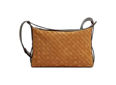 Bottega Veneta Tribeca Top Handle "Amber/Fondant"