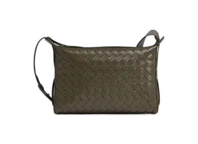 Bottega Veneta Intrecciato Tribeca Top Handle "Cypress"