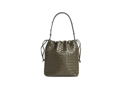 Bottega Veneta Intrecciato Biblioteca Bucket "Cypress"
