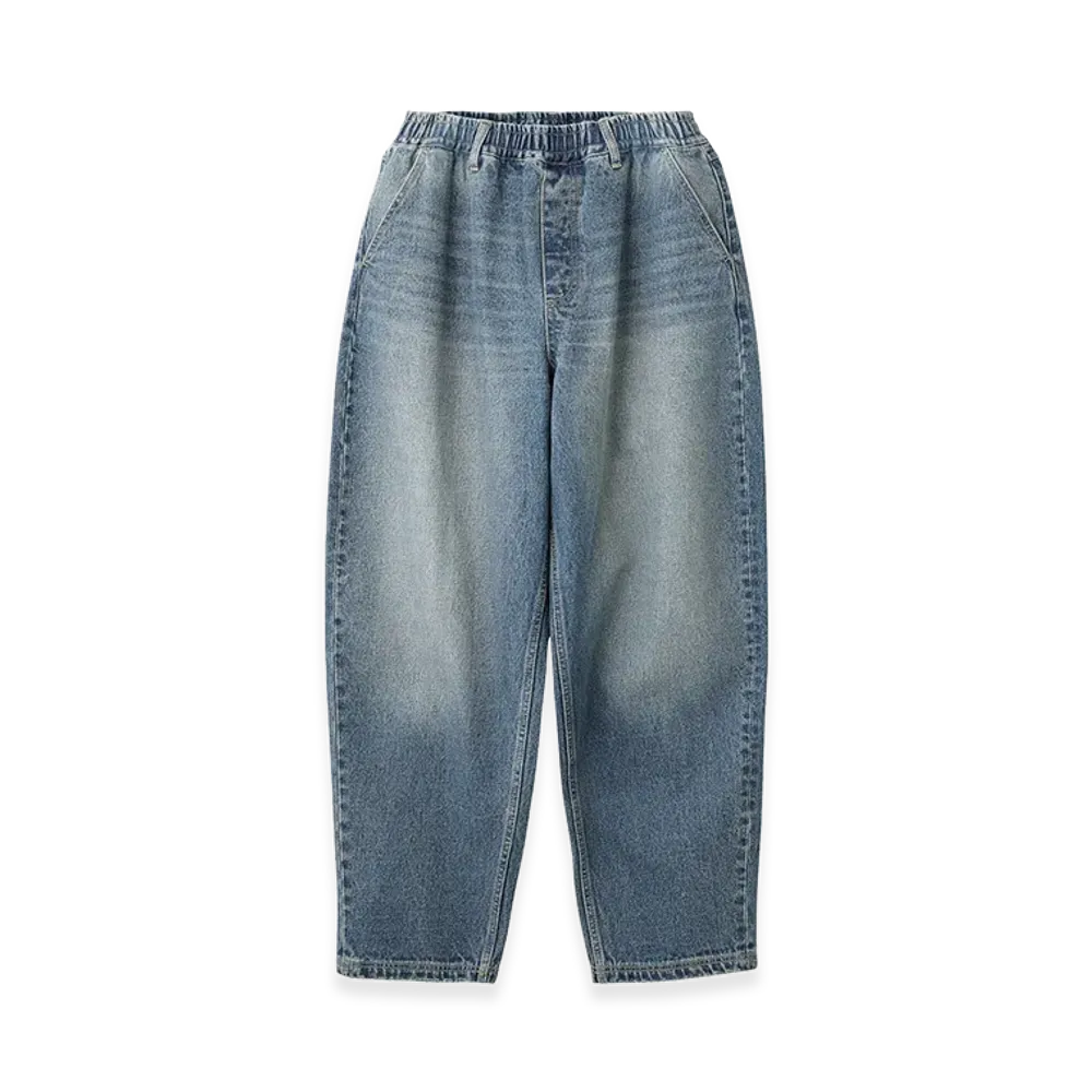 X-Girl Women's Barrel Fit Easy Denim Pants "Indigo"
