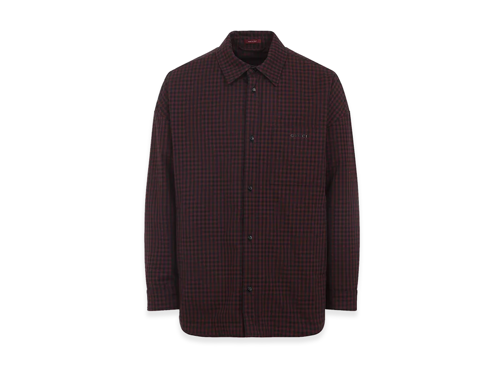 GUCCI SPW Macro Vichy Jacket "Purple"