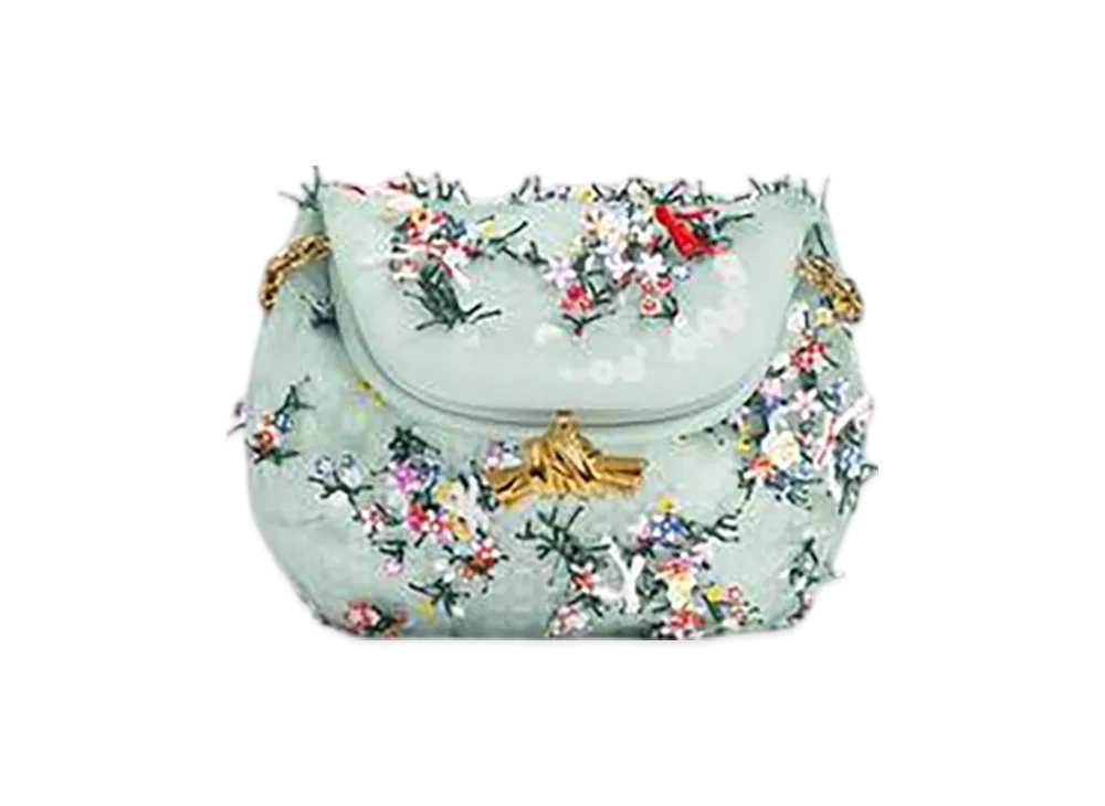 Bottega Veneta Knot Opera "Light Mint"