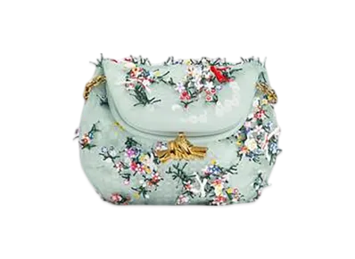 Bottega Veneta Knot Opera "Light Mint"