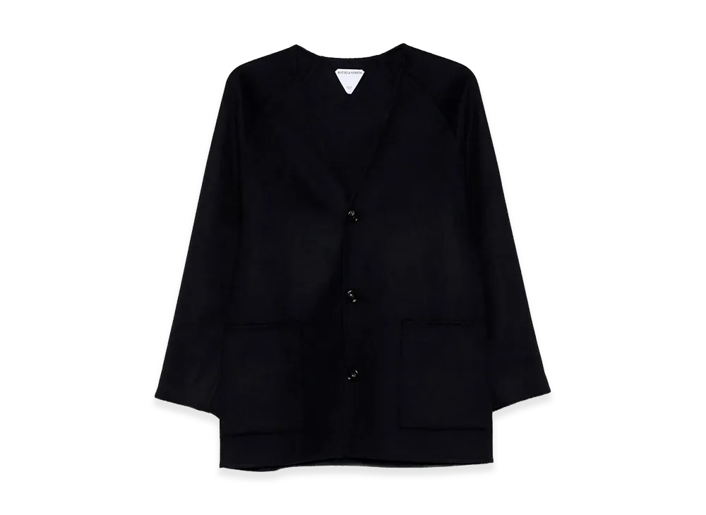 Bottega Veneta Women's Wool Blend Cardigan "Black"