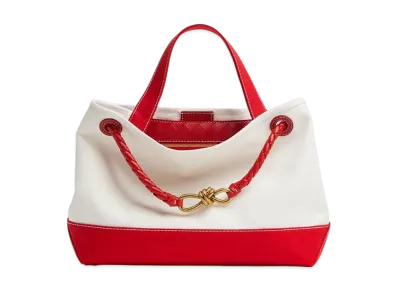 Bottega Veneta Andiamo "White/Red"