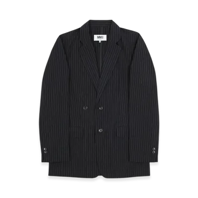 MM6 Maison Margiela Women's Single Breasted Suit Jacket "Black"