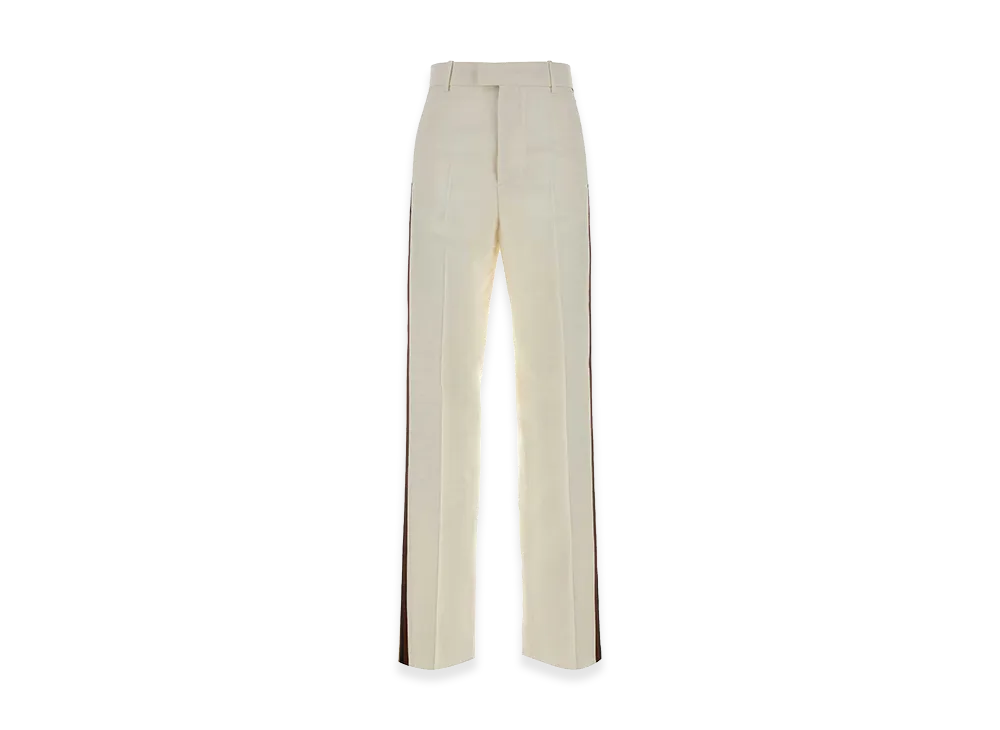 Bottega Veneta Women's Viscose Blend Pant "White"