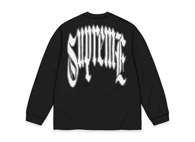 Supreme Intarsia L/S Top "Black"