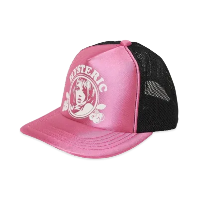 HYSTERIC GLAMOUR Hysteric Cherry Glossy Mesh Cap "Pink"